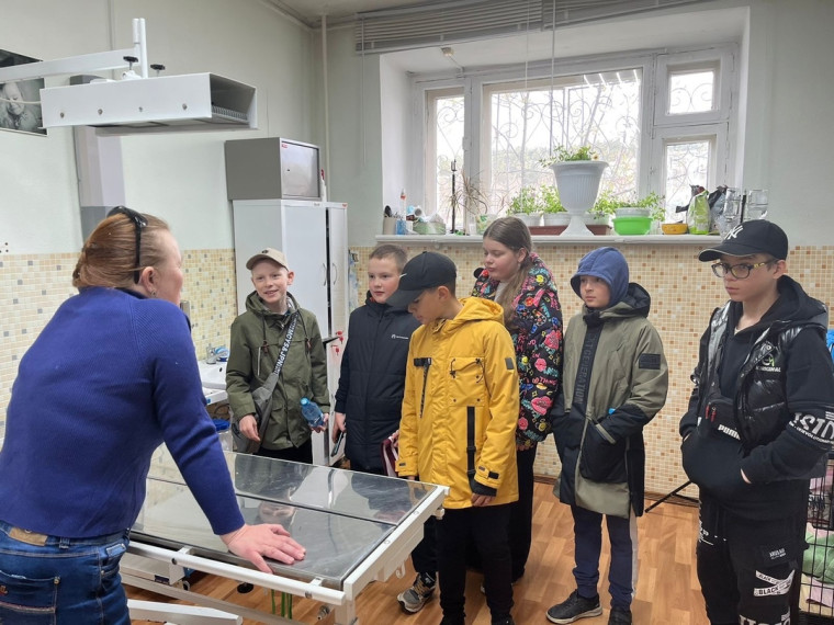 Экскурсия в ветеринарную службу гп Северо-Енисейский.